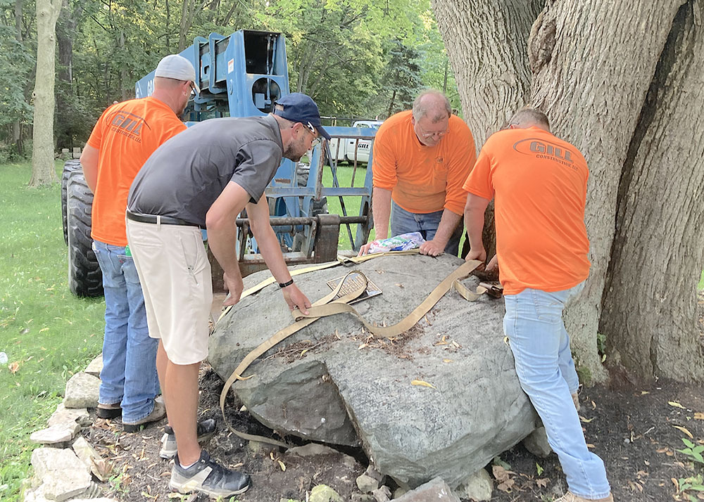 Huge ‘Grinding Rock’ used by Ottawa Indians featured at Union Chapel ...