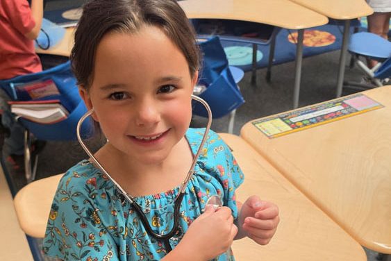 Bataan Memorial Grade 1 discovers the science of medical systems