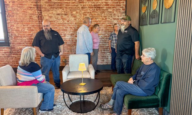 Steve and Jaime Polter host open house in remodeled downtown Port Clinton building